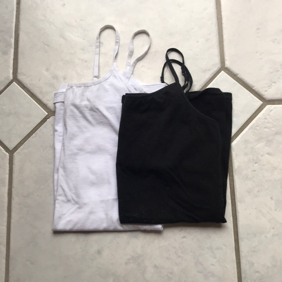 Tops - Black and white tanks